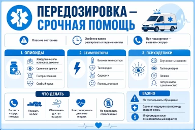 Помощь при передозировке в Пугачеве